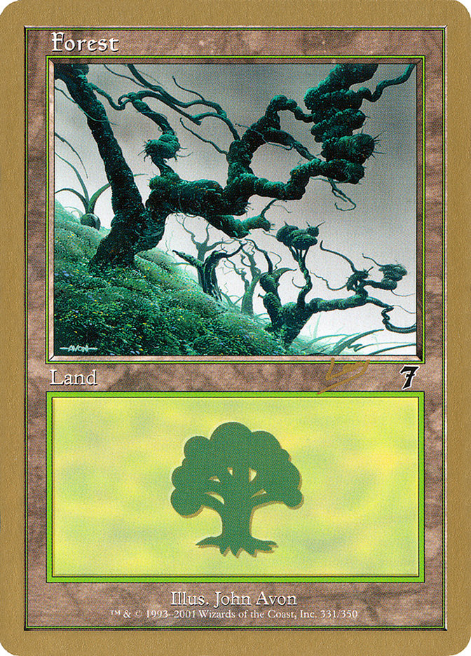 Forest (rl331) (Raphael Levy) [World Championship Decks 2002] | D20 Games