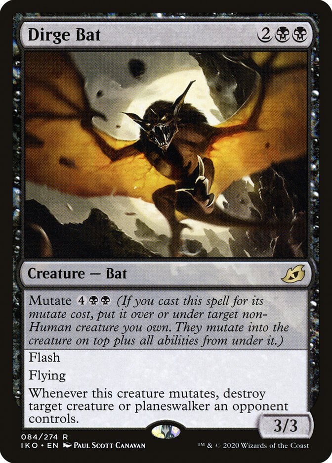 Dirge Bat [Ikoria: Lair of Behemoths] | D20 Games