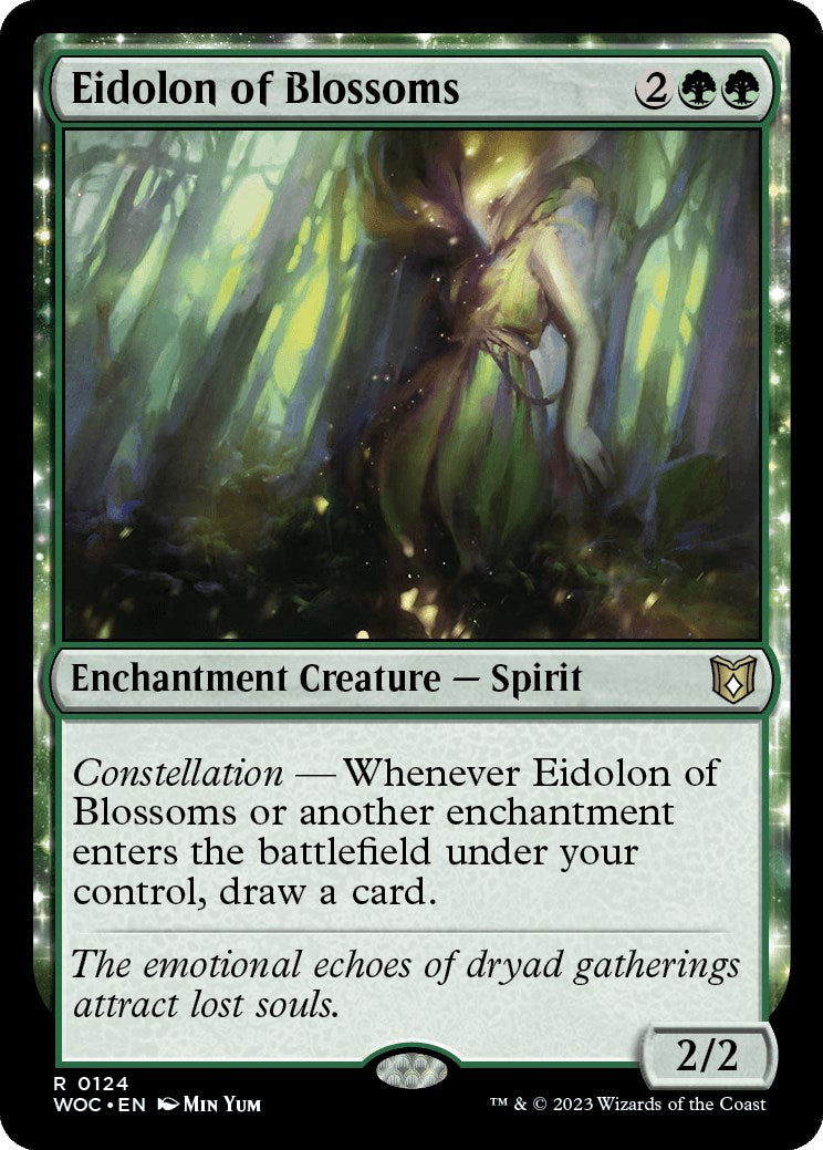 Eidolon of Blossoms [Wilds of Eldraine Commander] | D20 Games