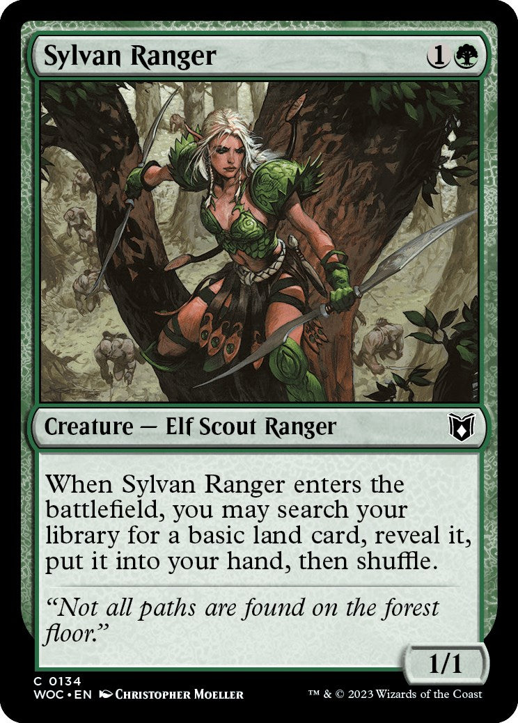 Sylvan Ranger [Wilds of Eldraine Commander] | D20 Games