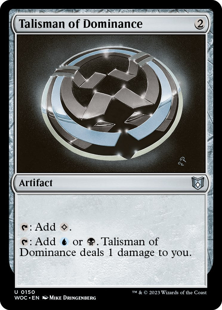 Talisman of Dominance [Wilds of Eldraine Commander] | D20 Games