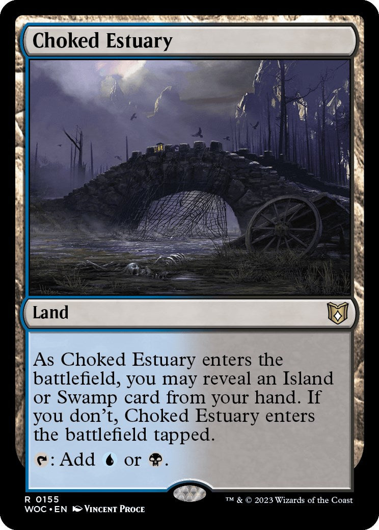 Choked Estuary [Wilds of Eldraine Commander] | D20 Games