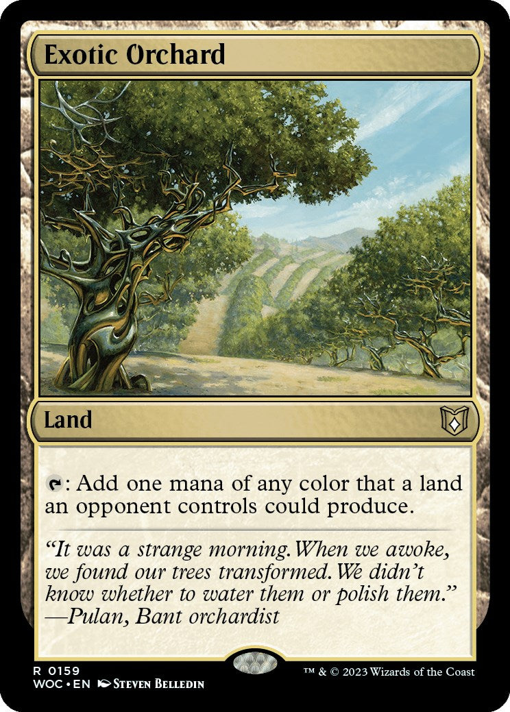 Exotic Orchard [Wilds of Eldraine Commander] | D20 Games