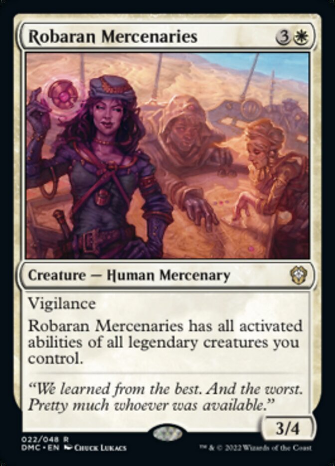 Robaran Mercenaries [Dominaria United Commander] | D20 Games