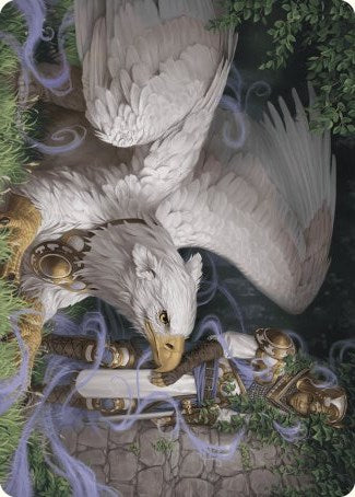 Dutiful Griffin Art Card [Wilds of Eldraine Art Series] | D20 Games