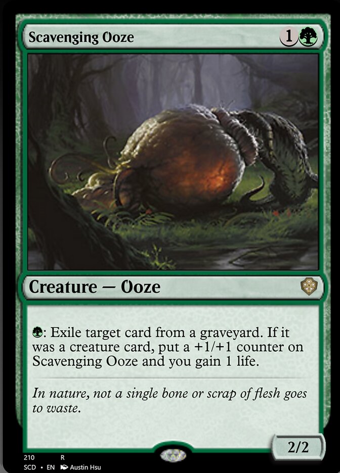 Scavenging Ooze [Starter Commander Decks] | D20 Games