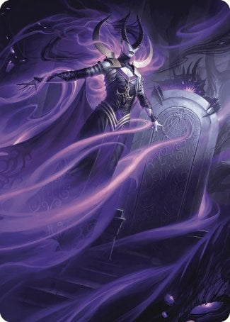 Ashiok, Wicked Manipulator Art Card (10/81) [Wilds of Eldraine Art Series] | D20 Games