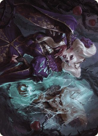 Conceited Witch Art Card [Wilds of Eldraine Art Series] | D20 Games