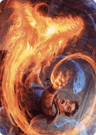 Frantic Firebolt Art Card [Wilds of Eldraine Art Series] | D20 Games