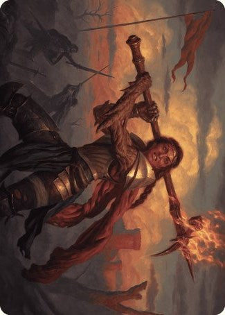 Imodane, the Pyrohammer Art Card [Wilds of Eldraine Art Series] | D20 Games