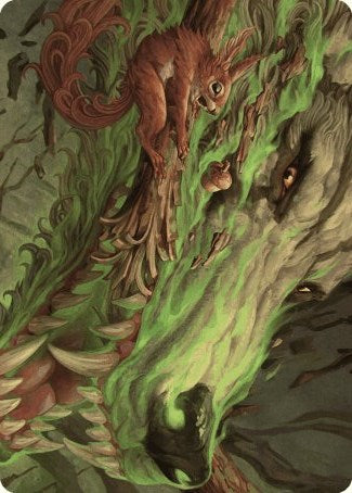 Leaping Ambush Art Card [Wilds of Eldraine Art Series] | D20 Games