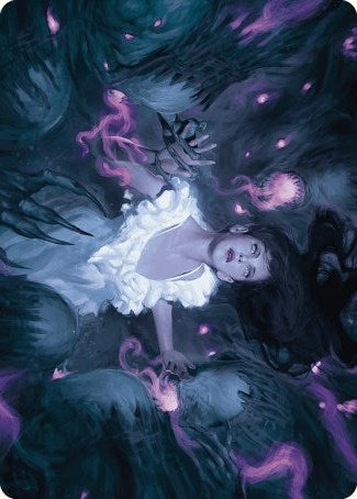 Neva, Stalked by Nightmares Art Card [Wilds of Eldraine Art Series] | D20 Games