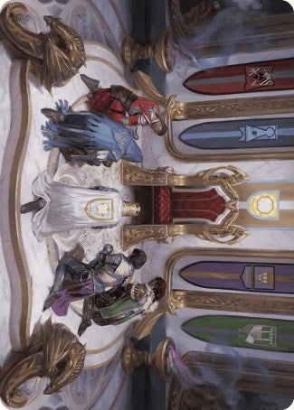 Throne of Eldraine Art Card [Wilds of Eldraine Art Series] | D20 Games