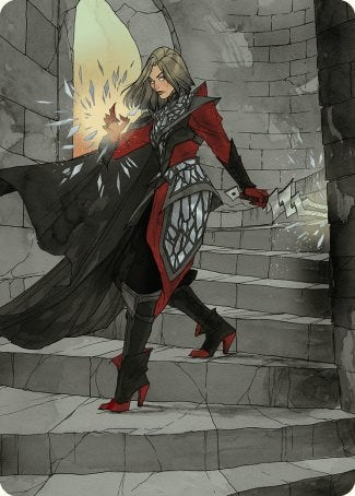 Rowan, Scion of War Art Card (59/81) [Wilds of Eldraine Art Series] | D20 Games