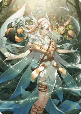 Greater Auramancy Anime Art Card [Wilds of Eldraine Art Series] | D20 Games