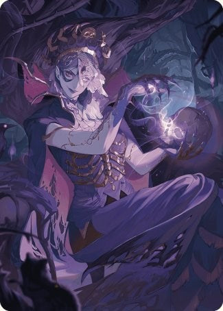 Necropotence Art Card [Wilds of Eldraine Art Series] | D20 Games