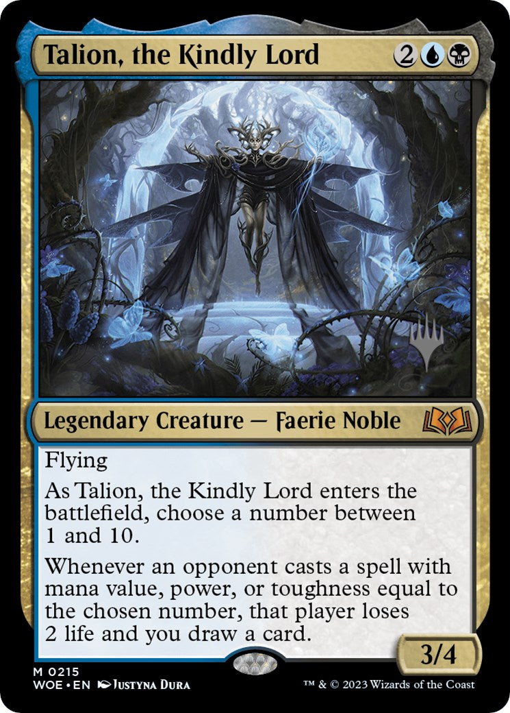 Talion, the Kindly Lord (Promo Pack) [Wilds of Eldraine Promos] | D20 Games