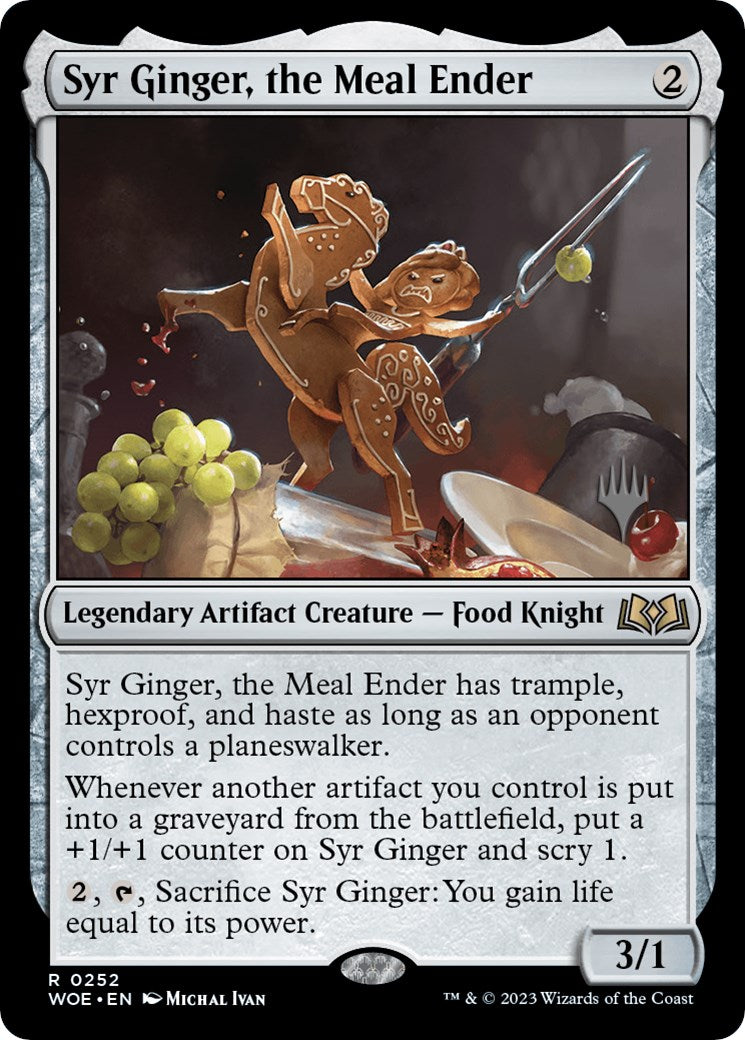 Syr Ginger, the Meal Ender (Promo Pack) [Wilds of Eldraine Promos] | D20 Games