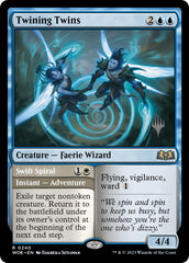 Twining Twins // Swift Spiral (Promo Pack) [Wilds of Eldraine Promos] | D20 Games