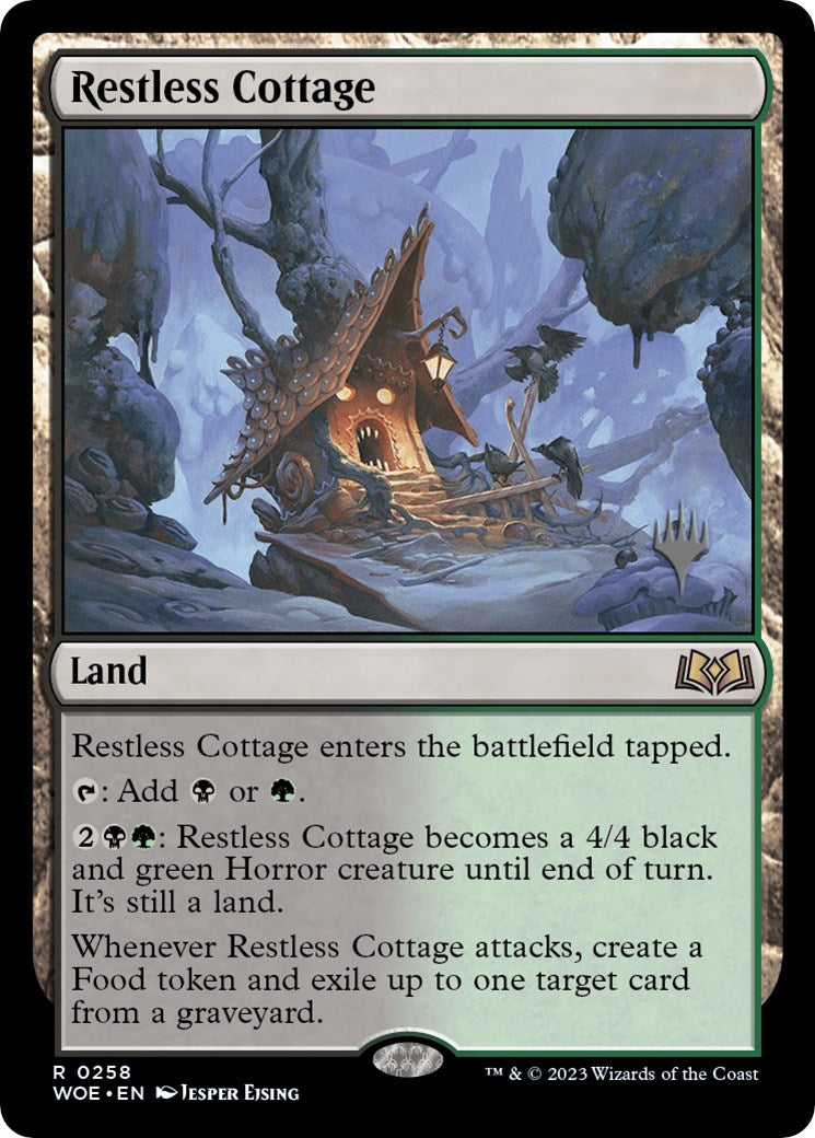 Restless Cottage (Promo Pack) [Wilds of Eldraine Promos] | D20 Games