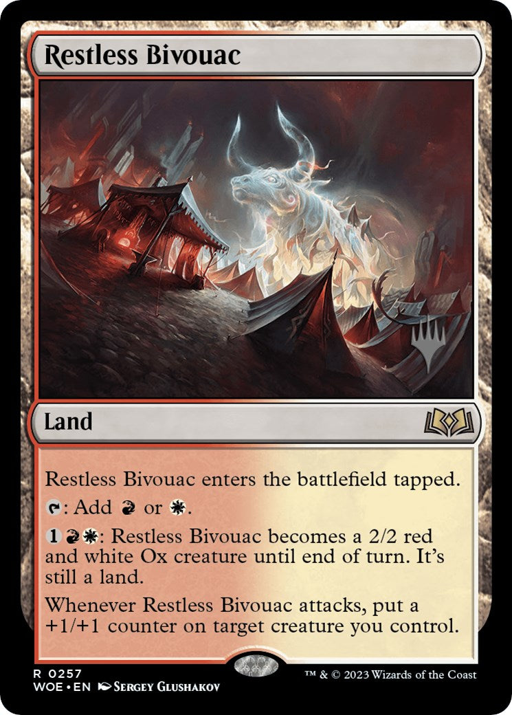 Restless Bivouac (Promo Pack) [Wilds of Eldraine Promos] | D20 Games