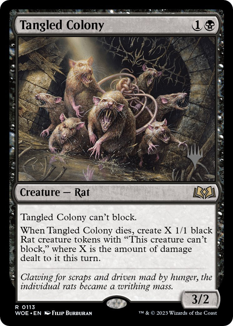 Tangled Colony (Promo Pack) [Wilds of Eldraine Promos] | D20 Games