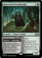 Mosswood Dreadknight // Dread Whispers (Promo Pack) [Wilds of Eldraine Promos] | D20 Games