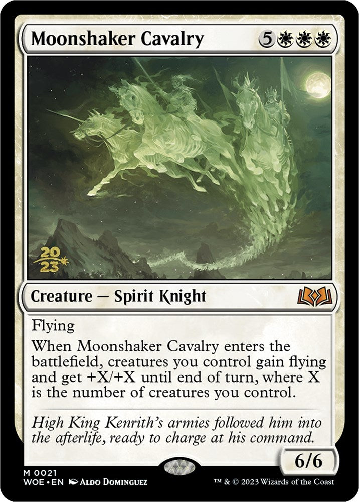 Moonshaker Cavalry [Wilds of Eldraine Prerelease Promos] | D20 Games