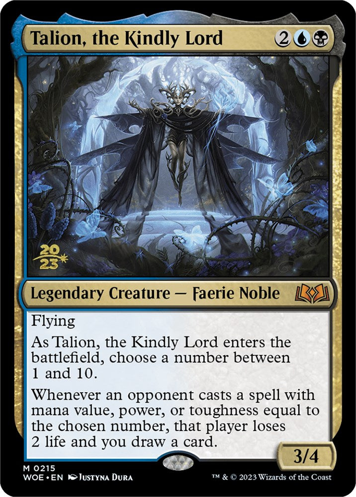 Talion, the Kindly Lord [Wilds of Eldraine Prerelease Promos] | D20 Games