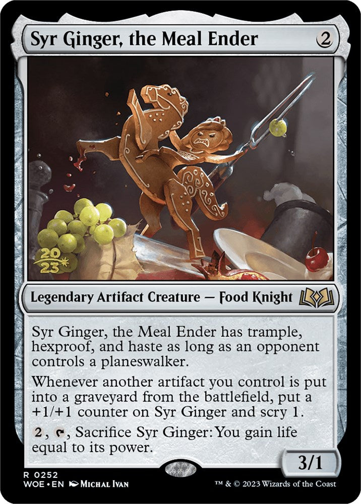 Syr Ginger, the Meal Ender [Wilds of Eldraine Prerelease Promos] | D20 Games