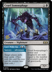 Cruel Somnophage // Can't Wake Up (Promo Pack) [Wilds of Eldraine Promos] | D20 Games