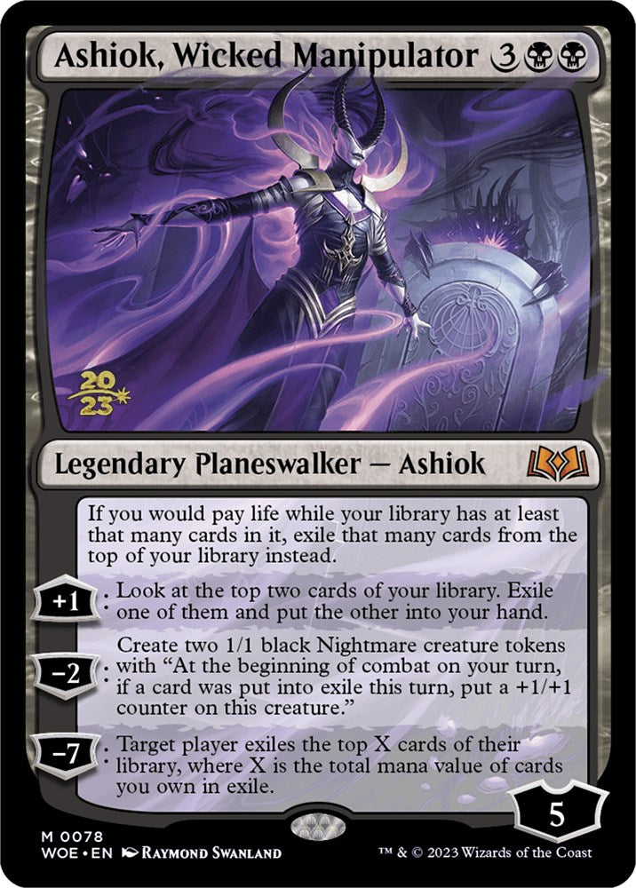 Ashiok, Wicked Manipulator [Wilds of Eldraine Prerelease Promos] | D20 Games