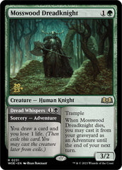 Mosswood Dreadknight // Dread Whispers (Promo Pack) [Wilds of Eldraine Promos] | D20 Games