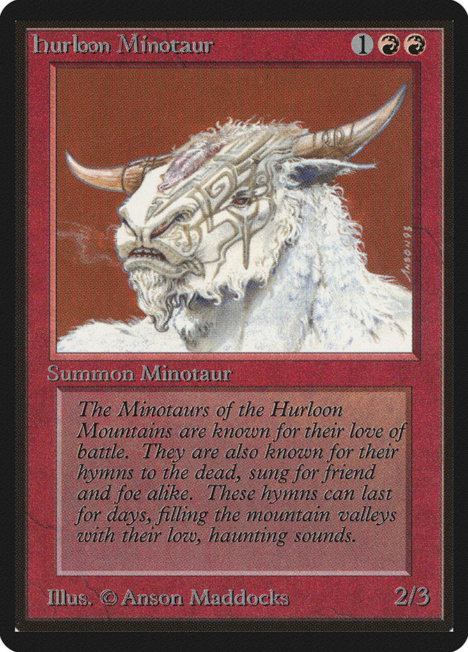 Hurloon Minotaur [Limited Edition Beta] | D20 Games