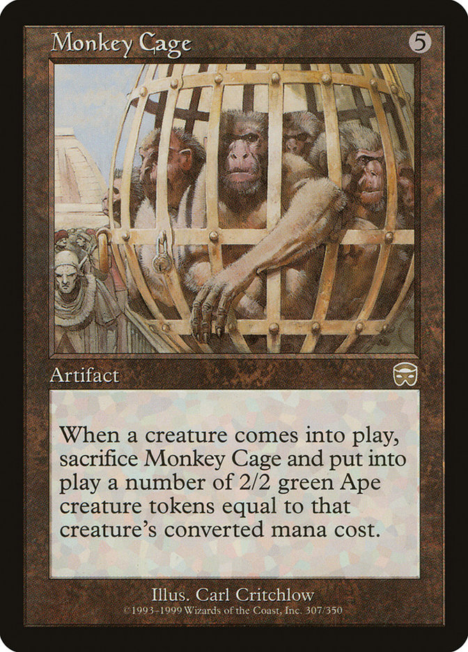 Monkey Cage [Mercadian Masques] | D20 Games