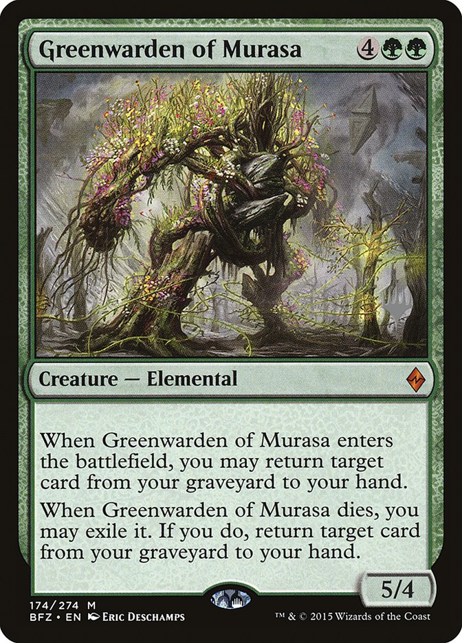 Greenwarden of Murasa (Promo Pack) [Battle for Zendikar Promos] | D20 Games