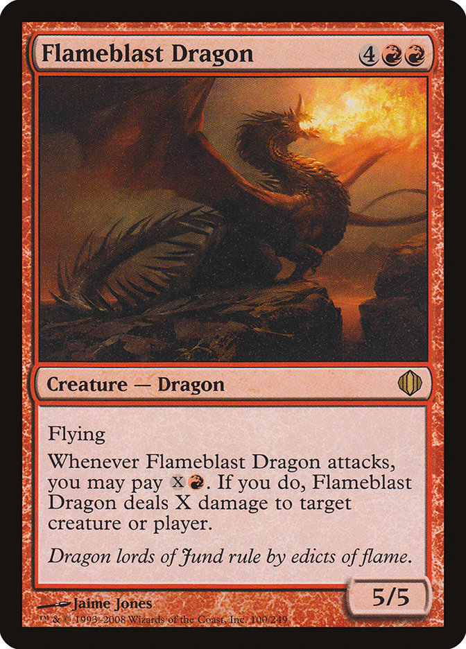 Flameblast Dragon [Shards of Alara] | D20 Games