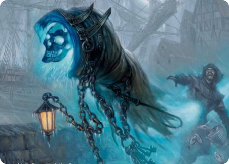 Nebelgast Intruder Art Card [Innistrad: Midnight Hunt Art Series] | D20 Games