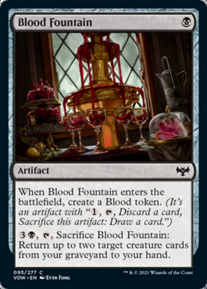 Blood Fountain [Innistrad: Crimson Vow] | D20 Games