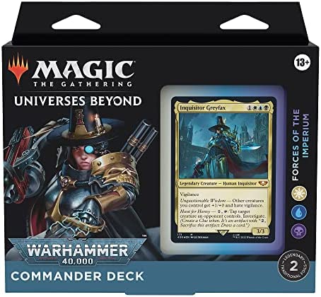 Universes Beyond: Warhammer 40,000 Commander Deck: Forces of the Imperium | D20 Games