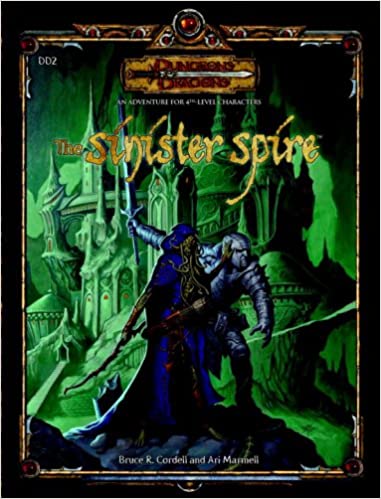 The Sinister Spire DND 3.5 expansion book | D20 Games
