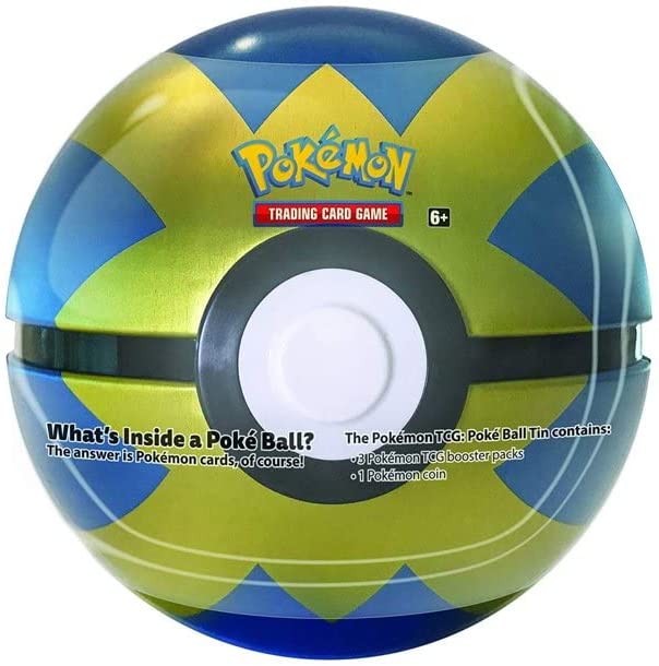 Pokemon 2022 Spring Blue Quick Pokeball Tin