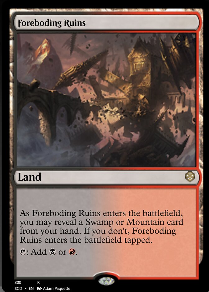 Foreboding Ruins [Starter Commander Decks] | D20 Games