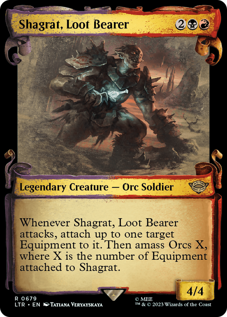 Shagrat, Loot Bearer [The Lord of the Rings: Tales of Middle-Earth Showcase Scrolls] | D20 Games