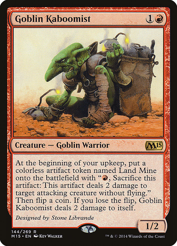 Goblin Kaboomist [Magic 2015] | D20 Games