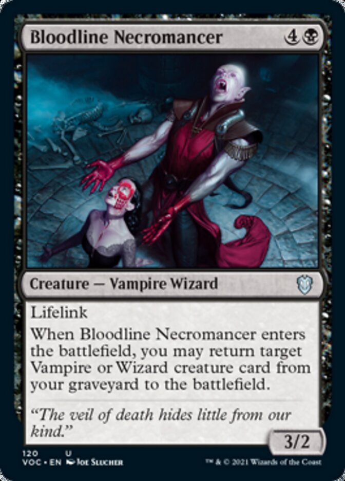 Bloodline Necromancer [Innistrad: Crimson Vow Commander] | D20 Games