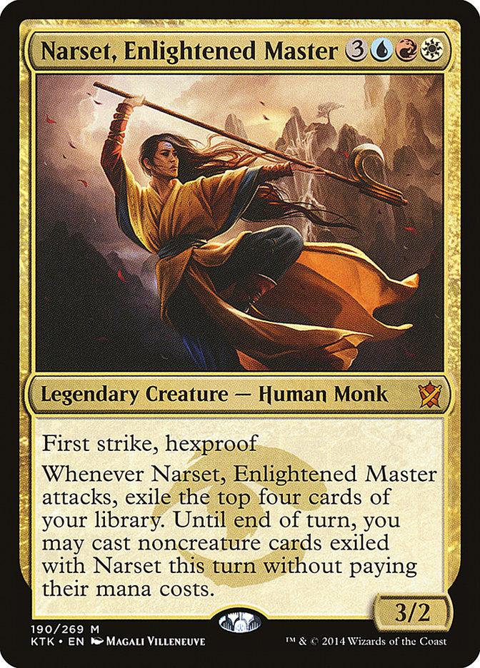 Narset, Enlightened Master [Khans of Tarkir] | D20 Games