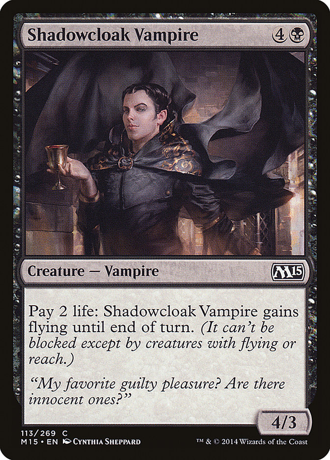 Shadowcloak Vampire [Magic 2015] | D20 Games