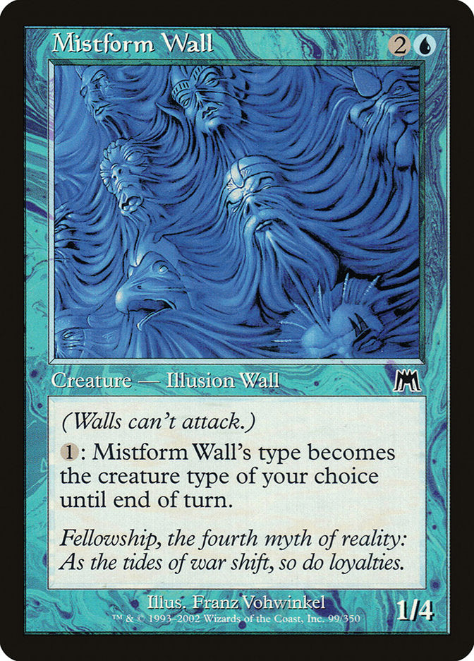 Mistform Wall [Onslaught] | D20 Games