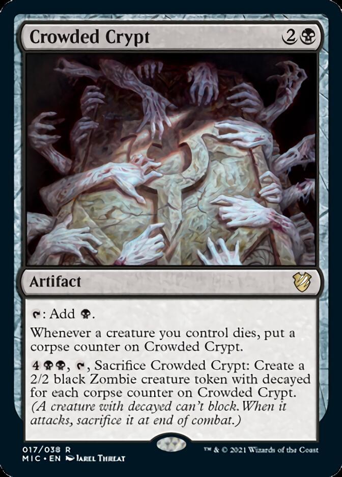 Crowded Crypt [Innistrad: Midnight Hunt Commander] | D20 Games